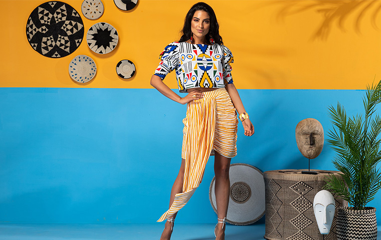 أربعة تفاصيل تعرّفك إلى مجموعة Tribal Thumka المليئة بالألوان من Color Story by Dee